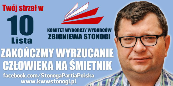źródł - Zbigniew Stonoga Partia Polska